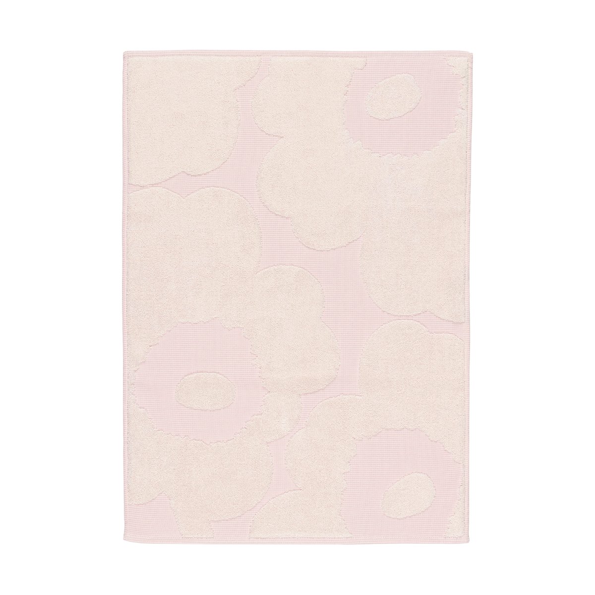 Marimekko Unikko handdoek 50x70 cm White-light pink