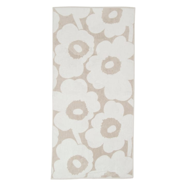Unikko handdoek beige-wit - 70x150 cm - Marimekko