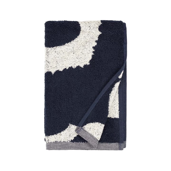 Unikko handdoek natuurwit-donkerblauw, 30x50 cm Marimekko