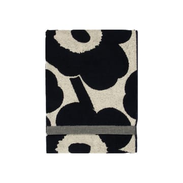 Unikko handdoek natuurwit-donkerblauw - 70x150 cm - Marimekko