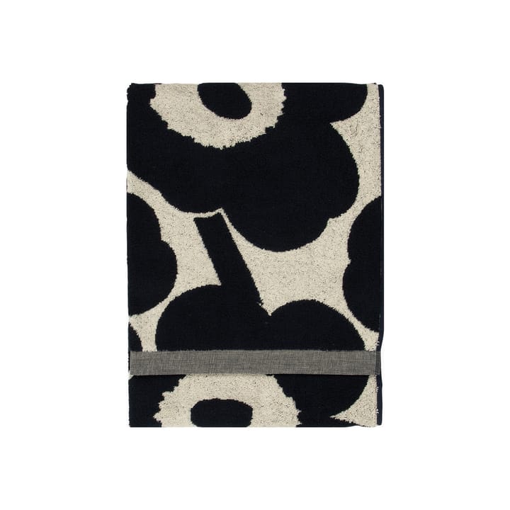 Unikko handdoek natuurwit-donkerblauw, 70x150 cm Marimekko