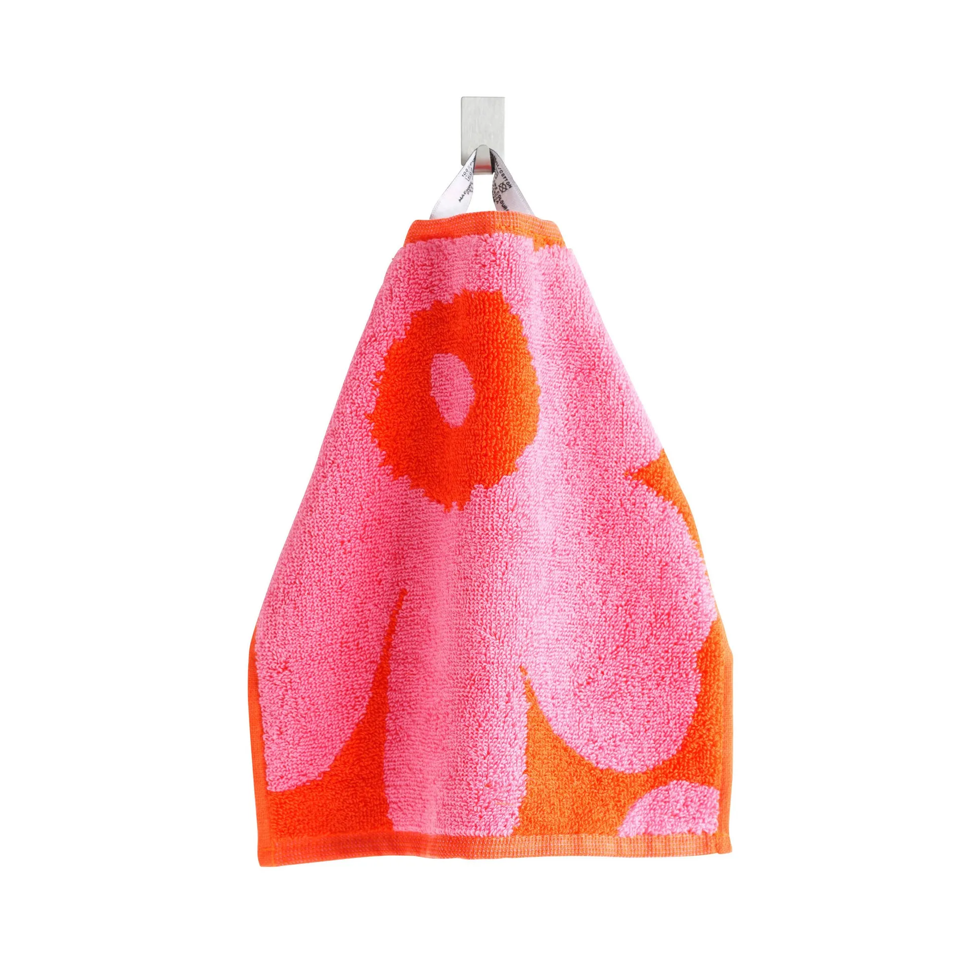 Unikko handdoek rood-roze, Mini Marimekko