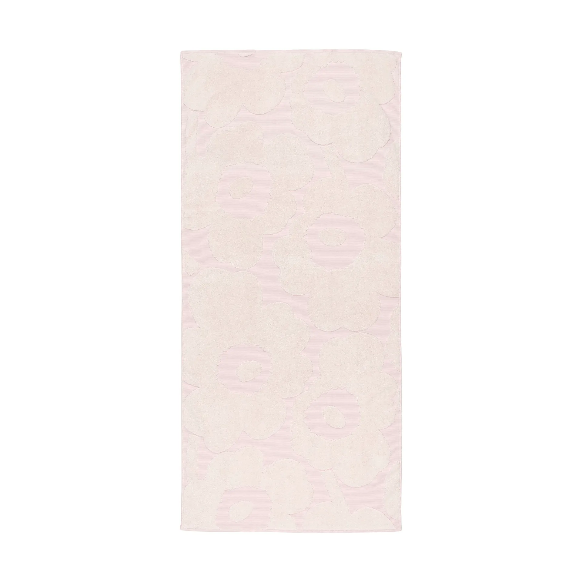 Unikko handdoekenset 3-delig, White-light pink Marimekko