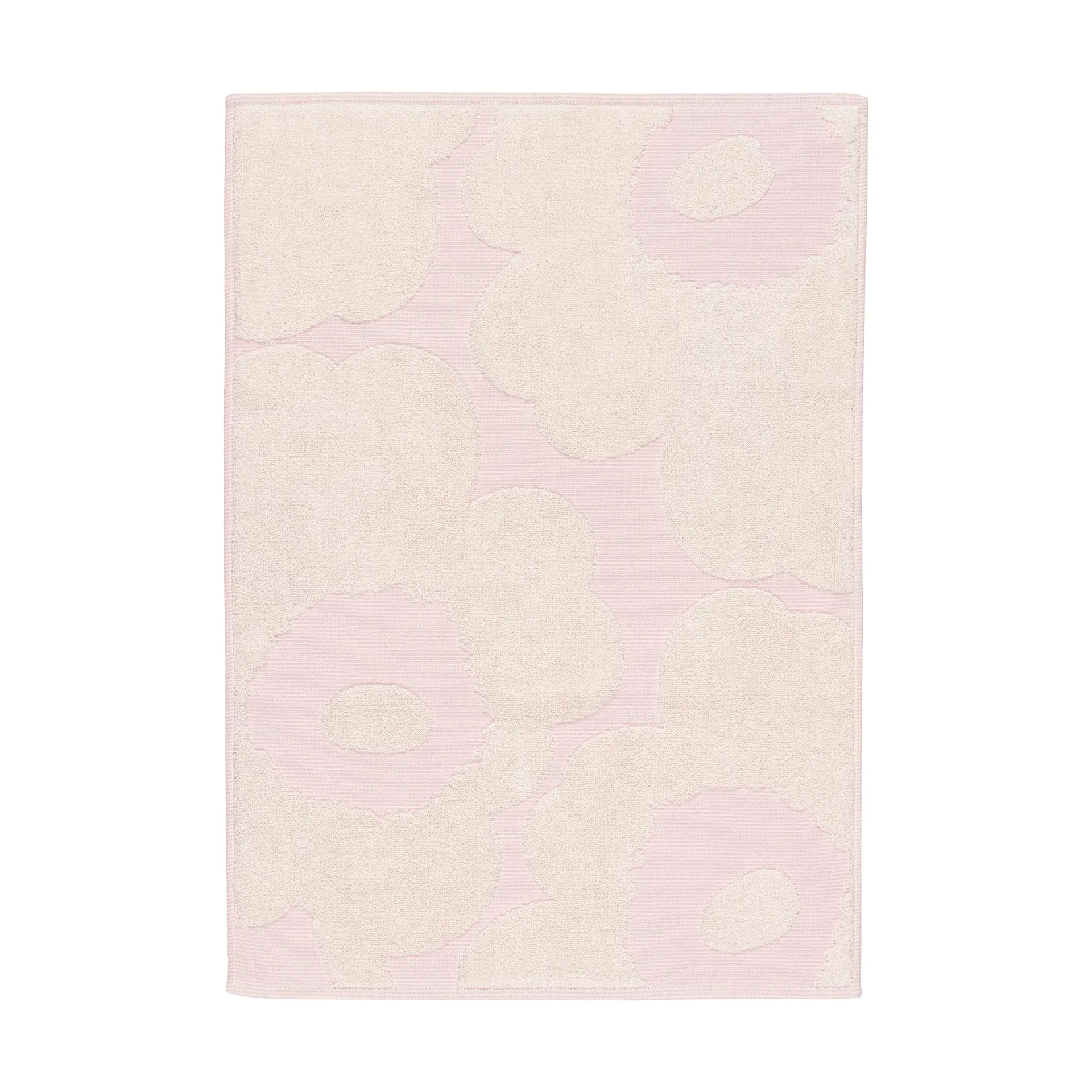 Unikko handdoekenset 3-delig, White-light pink Marimekko