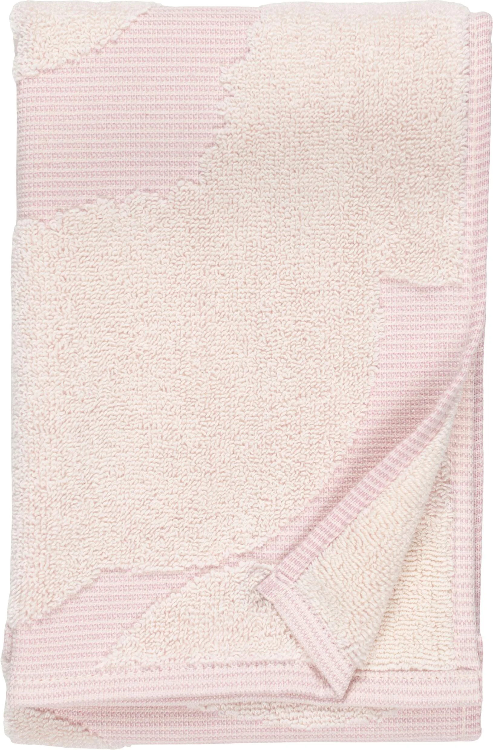 Unikko handdoekenset 3-delig, White-light pink Marimekko