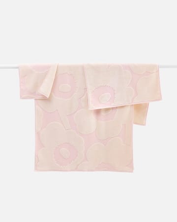 Unikko handdoekenset 3-delig - White-light pink - Marimekko
