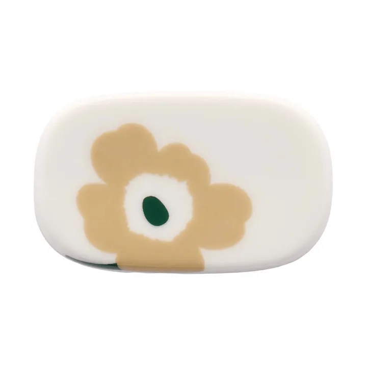 Unikko houder voor eetstokjes - White-licht zand-beige-donkergroen - Marimekko