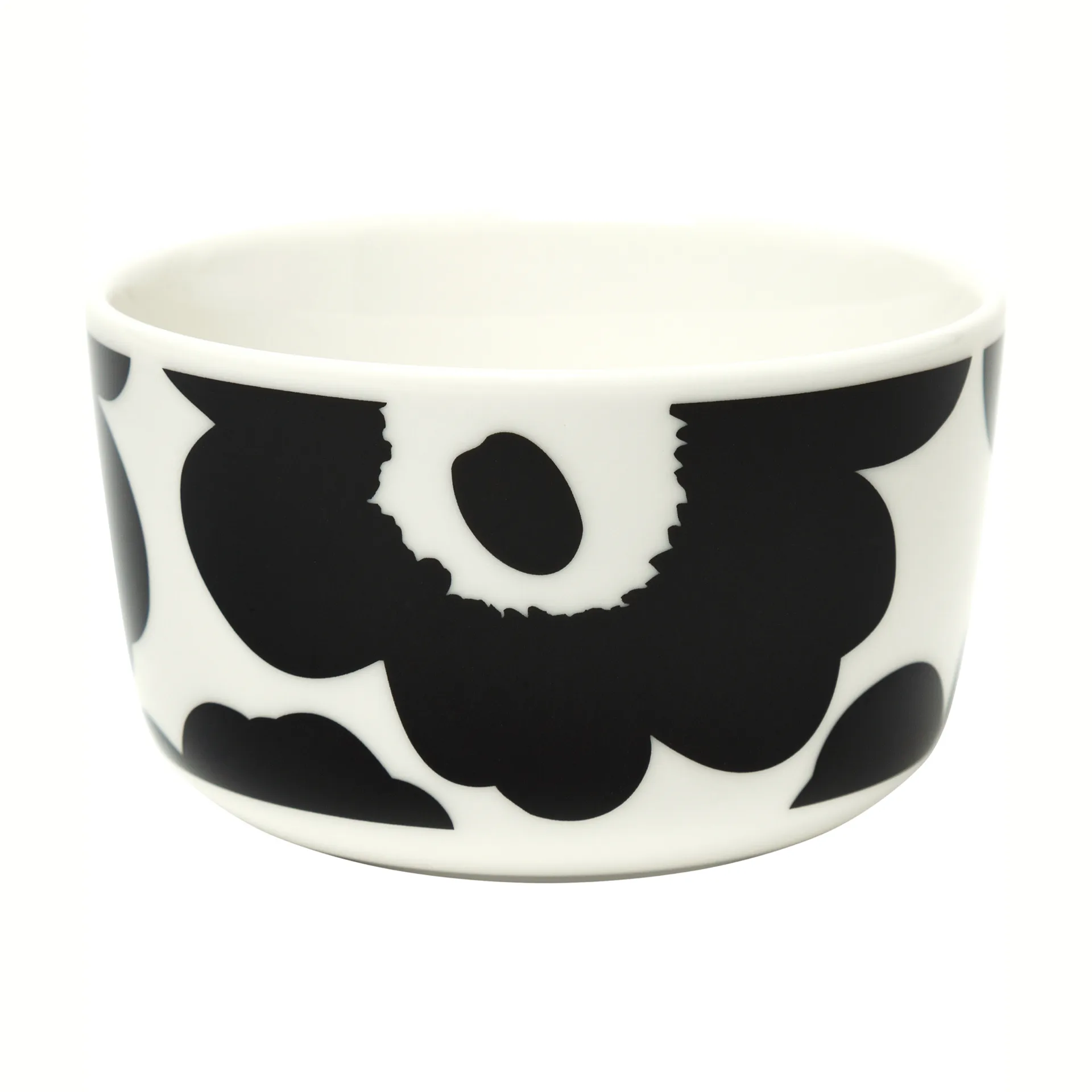Unikko kom 2,5 dl., Zwart-wit Marimekko