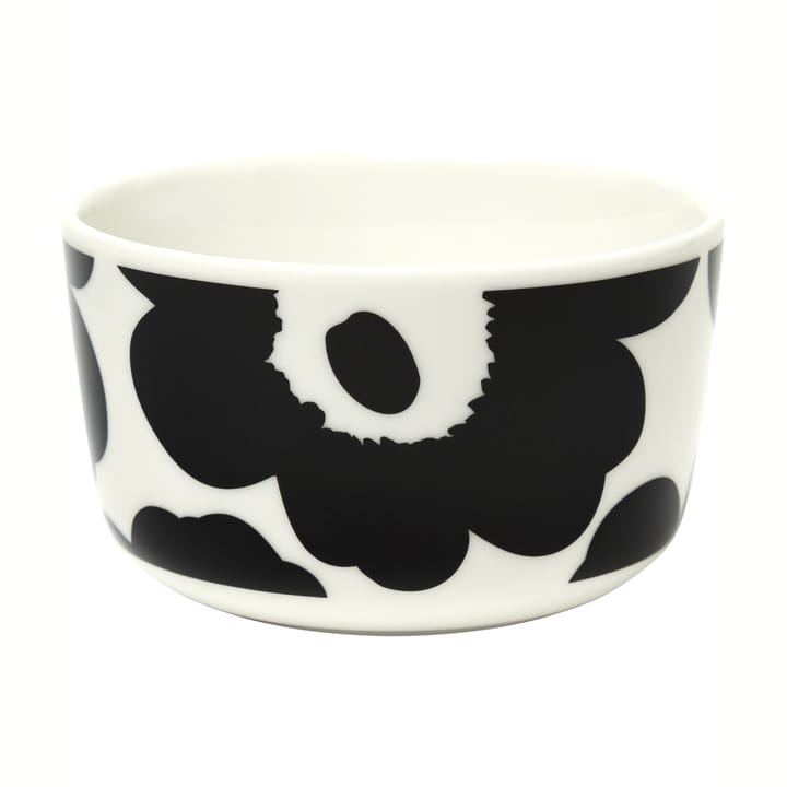 Unikko kom 2,5 dl. - Zwart-wit - Marimekko