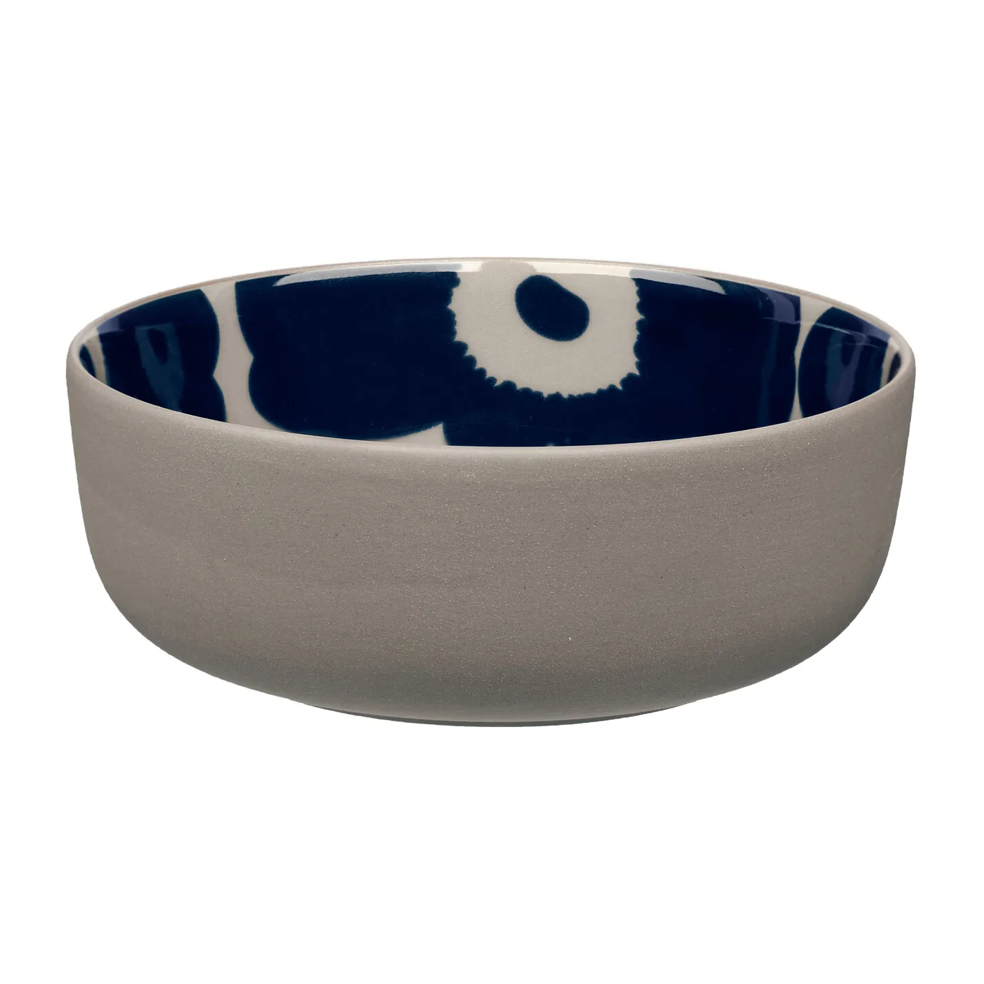 Unikko kom 4 dl, Terra-donkerblauw Marimekko