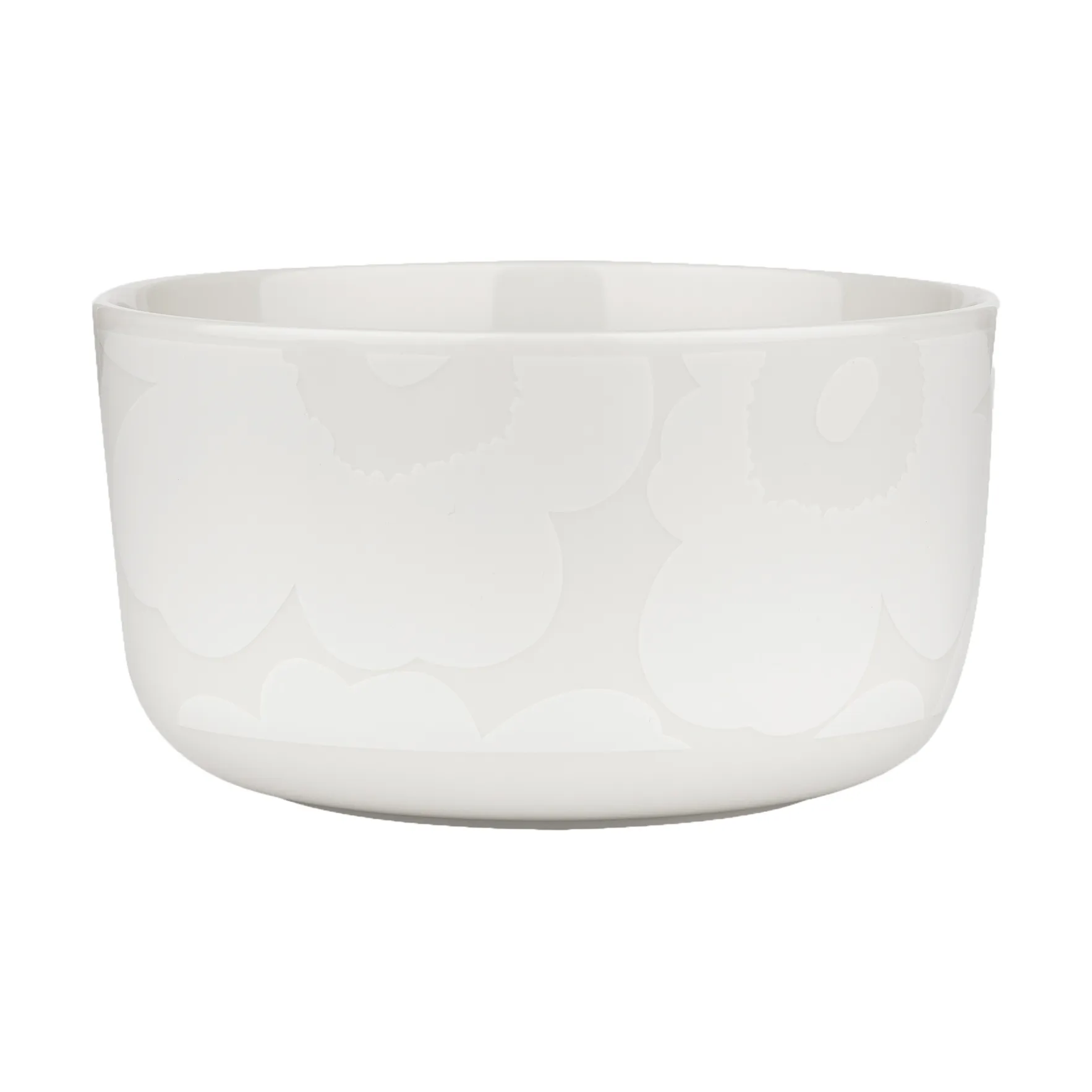Unikko kom 5 dl, White-off white Marimekko