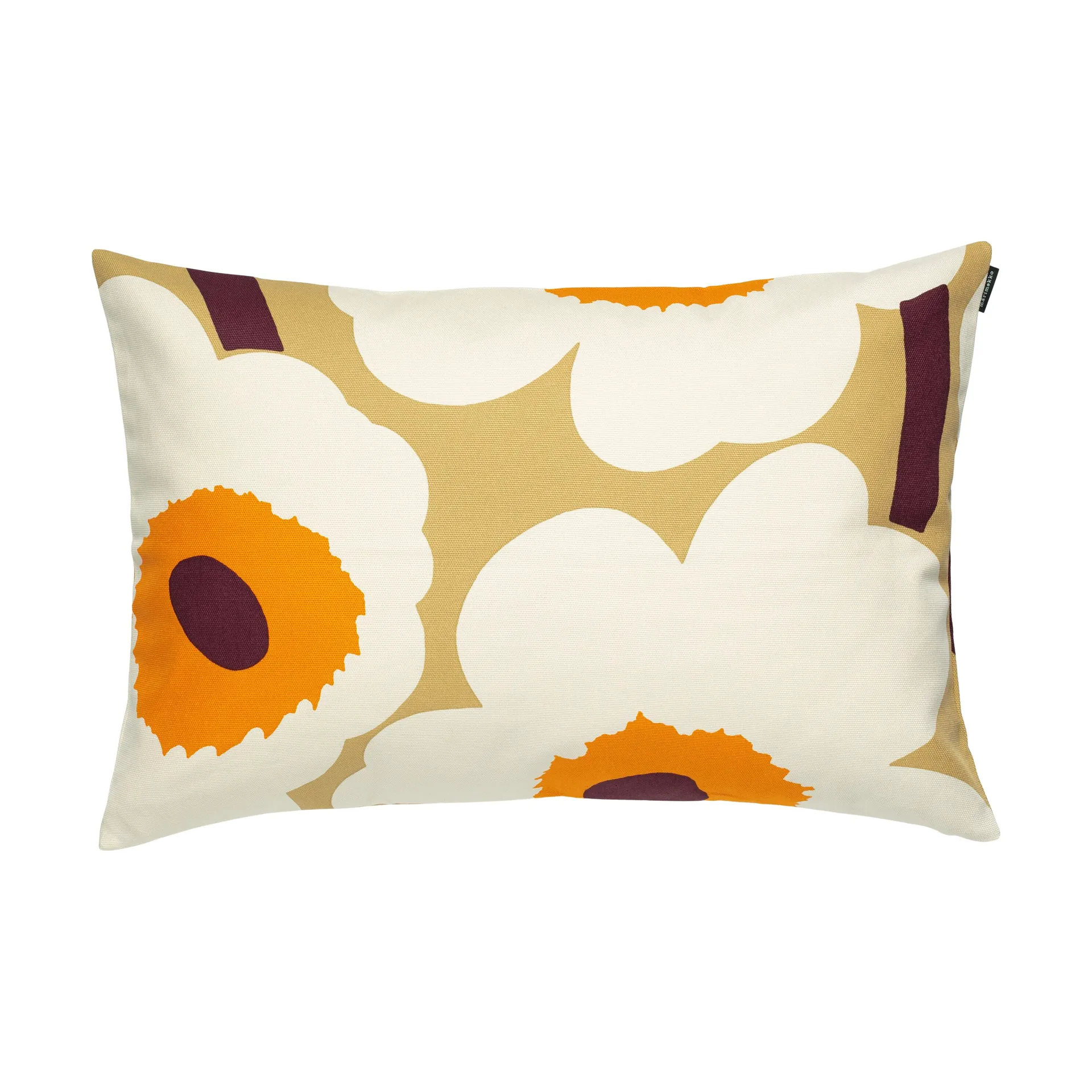 Unikko kussenhoes 40x60 cm, Beige Marimekko