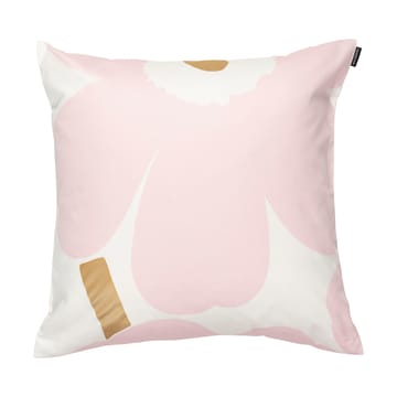 Unikko kussenhoes 50x50 cm 2-delig - White-Light pink-apricot - Marimekko