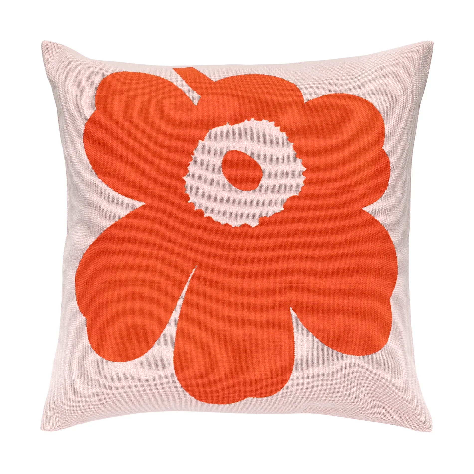 Unikko kussensloop 50x50 cm, Roze, oranjerood Marimekko