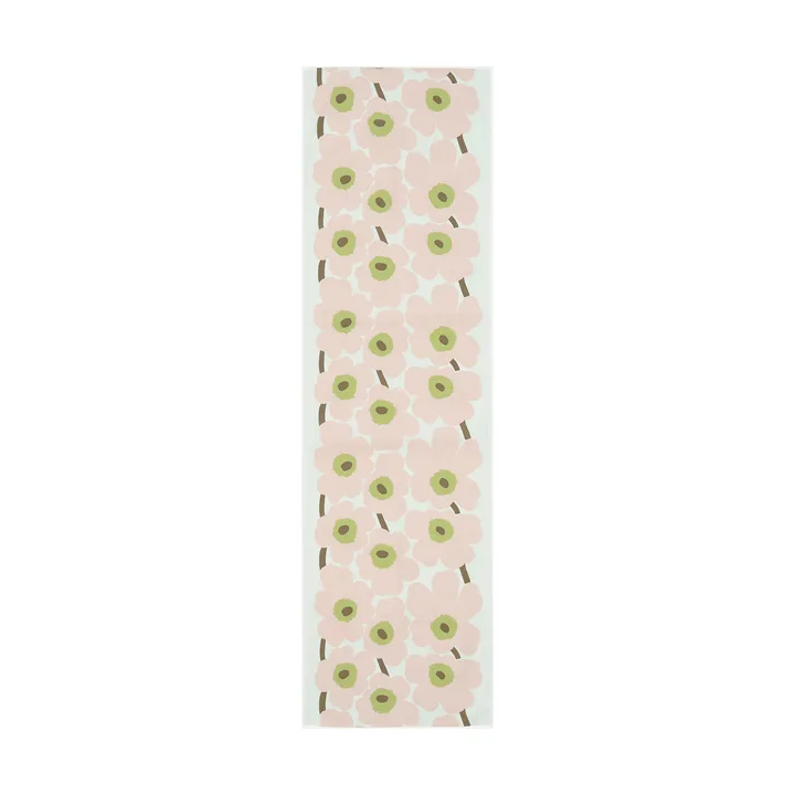 Unikko loper 45x140 cm - Off white-pink-pear-sand - Marimekko