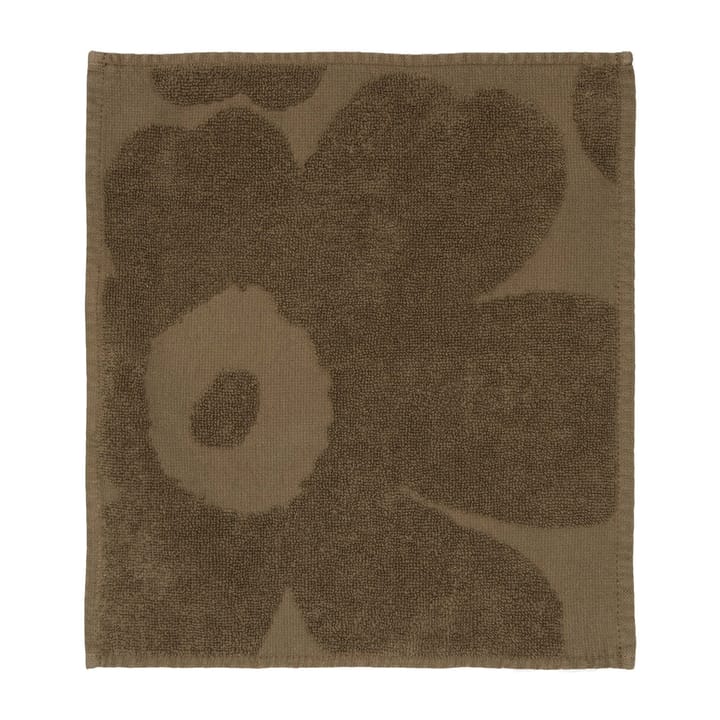 Unikko Mini handdoek 30x30 cm - dark sand - Marimekko