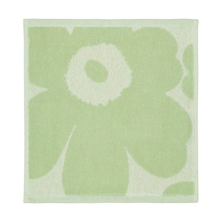 Unikko Mini handdoek 30x30 cm - Off white-sage - Marimekko