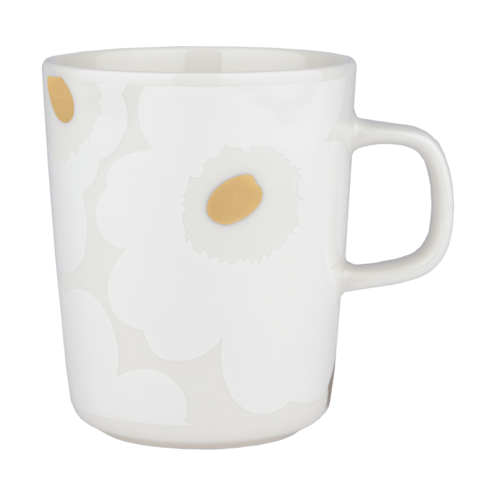 Unikko mok 25 cl - White-gold - Marimekko