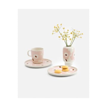 Unikko mok 40 cl - White-light pink-chestnut - Marimekko