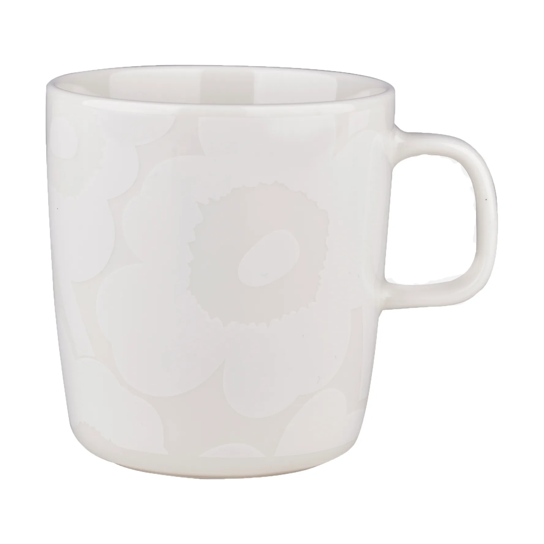 Unikko mok 40 cl, White-off white Marimekko