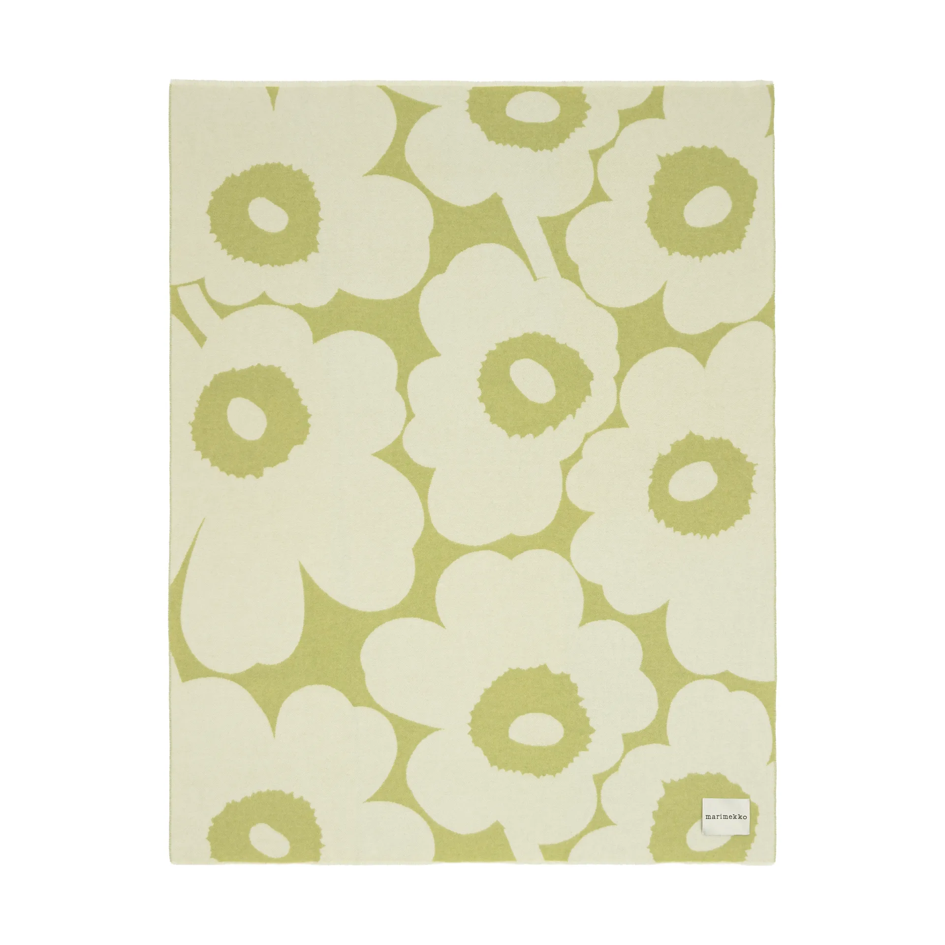 Unikko plaid 130x170 cm, Pear-off white Marimekko
