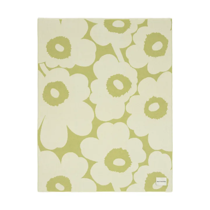 Unikko plaid 130x170 cm - Pear-off white - Marimekko