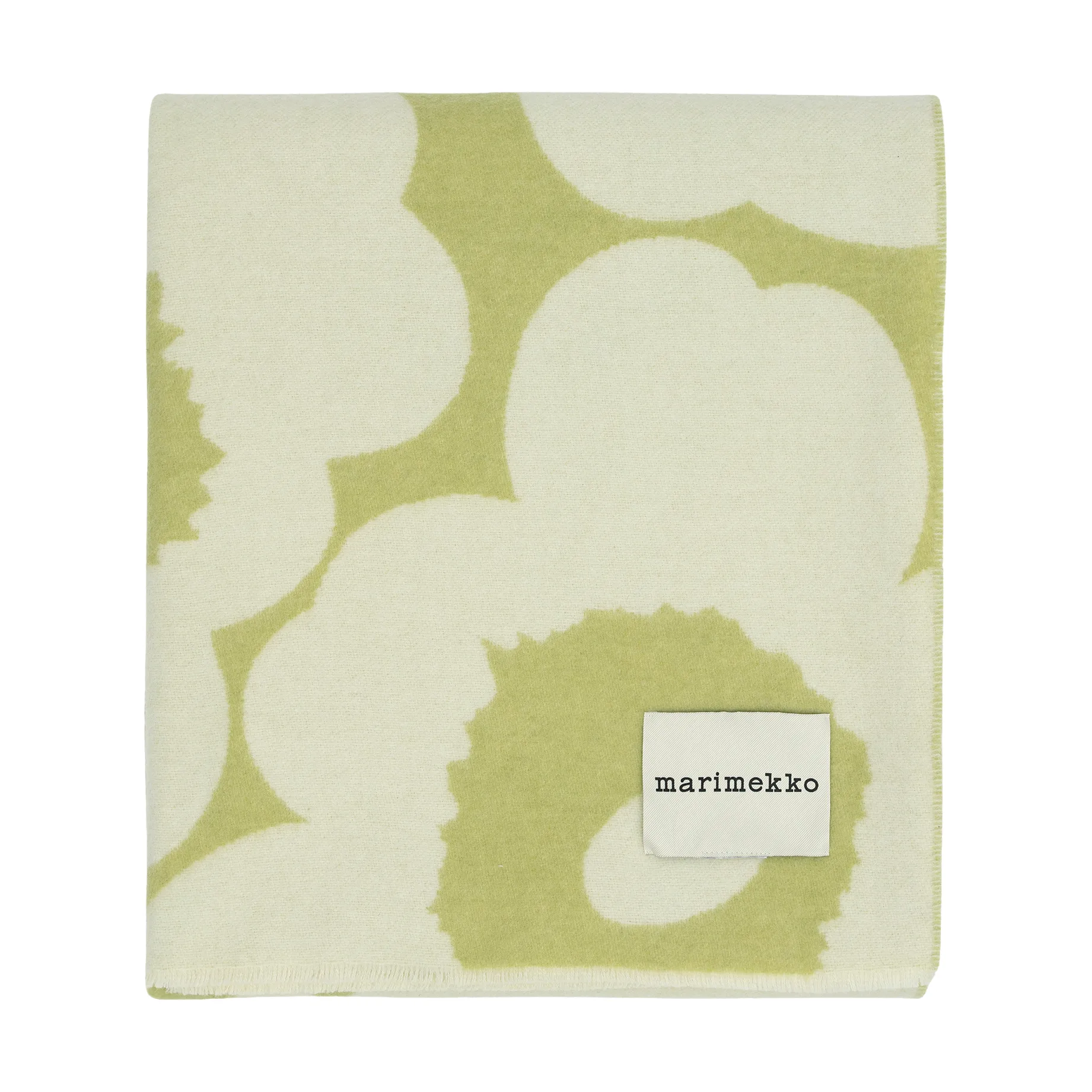 Unikko plaid 130x170 cm, Pear-off white Marimekko