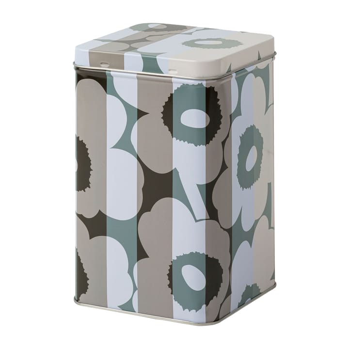 Unikko Ralli opbergdoos 17,5 cm - Cream-light sky-dusty rose - Marimekko