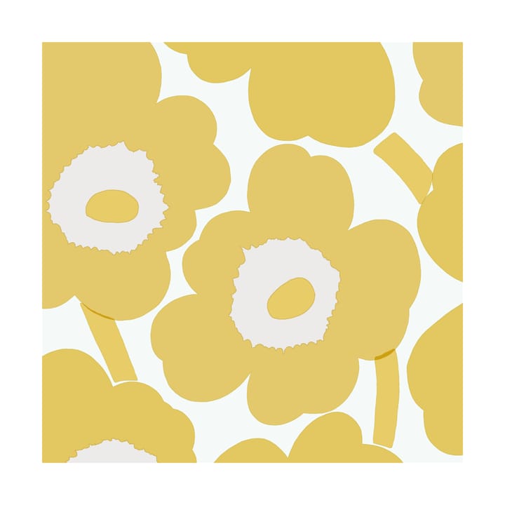 Unikko servet 33x33 cm 20-pack - Gold - Marimekko