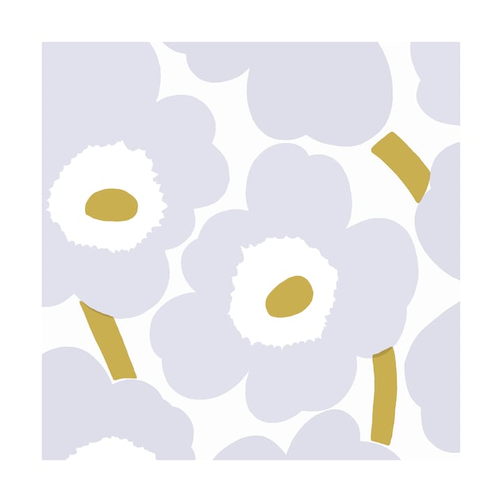 Unikko servet 33x33 cm 20-pack - Grey - Marimekko