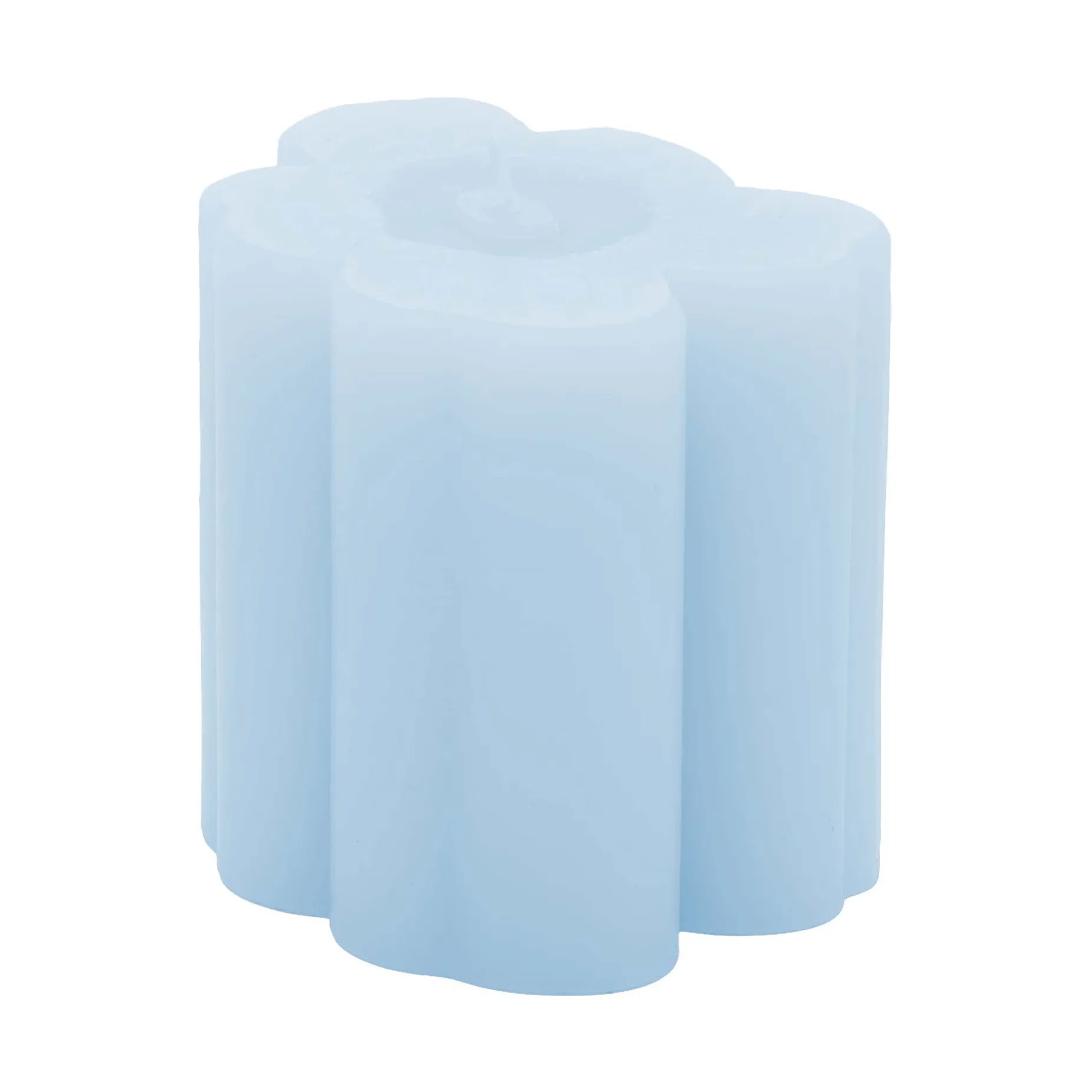 Unikko shape kaars, Blueberry Marimekko