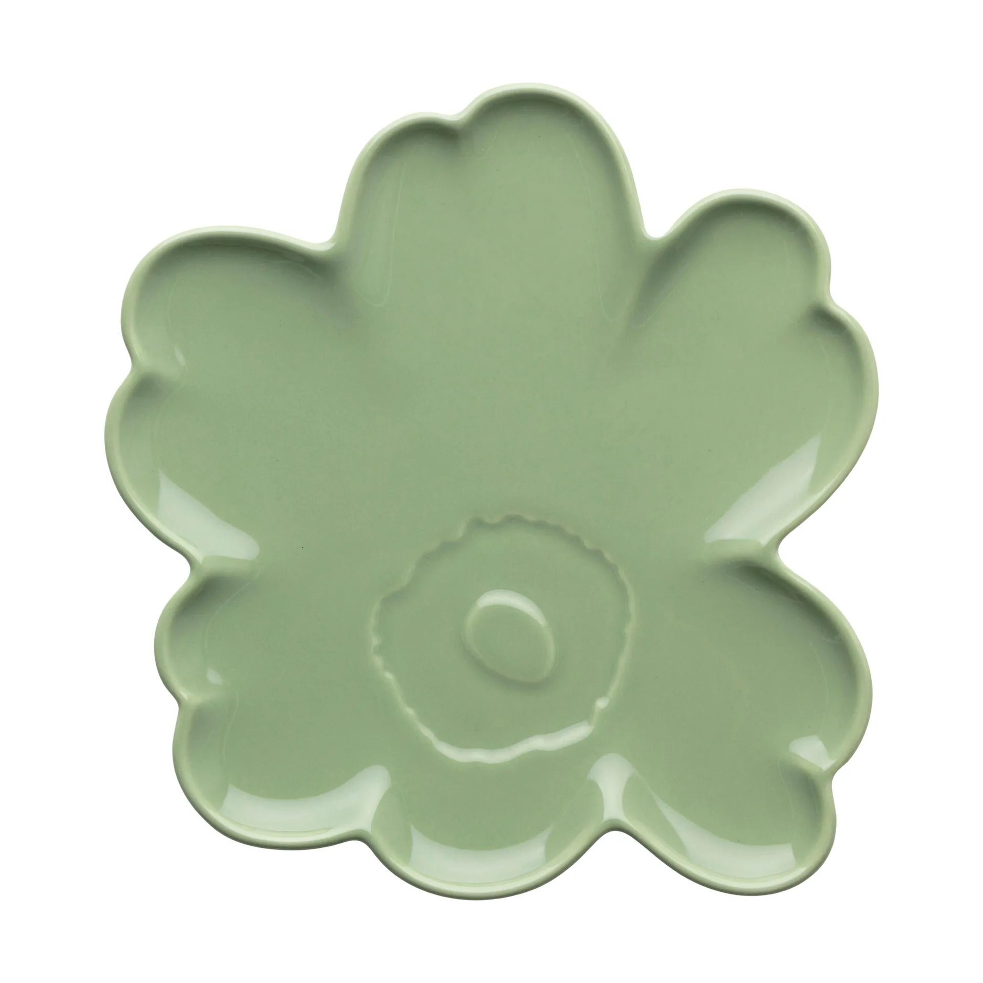 Unikko Shape schaal 20 cm, Green Marimekko