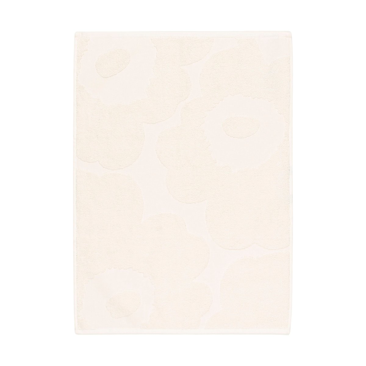 Marimekko Unikko solid handdoek 50x70 cm Ecru | Scandinavisch Interieur | Badhanddoeken | Beige