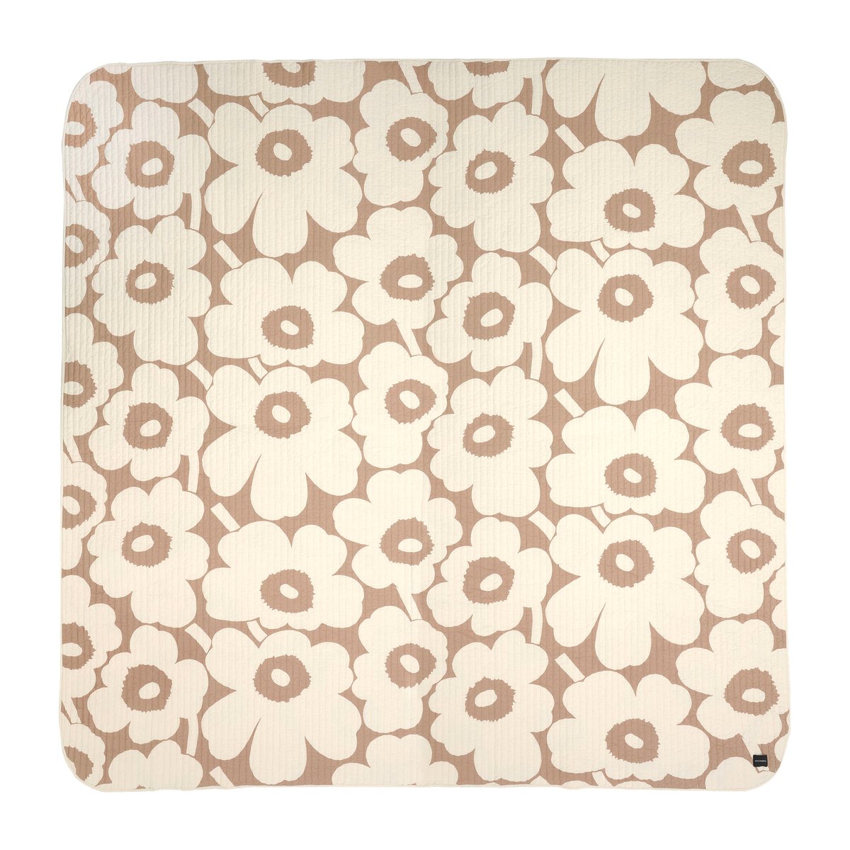 Marimekko Unikko sprei 260x260 cm linen, off white
