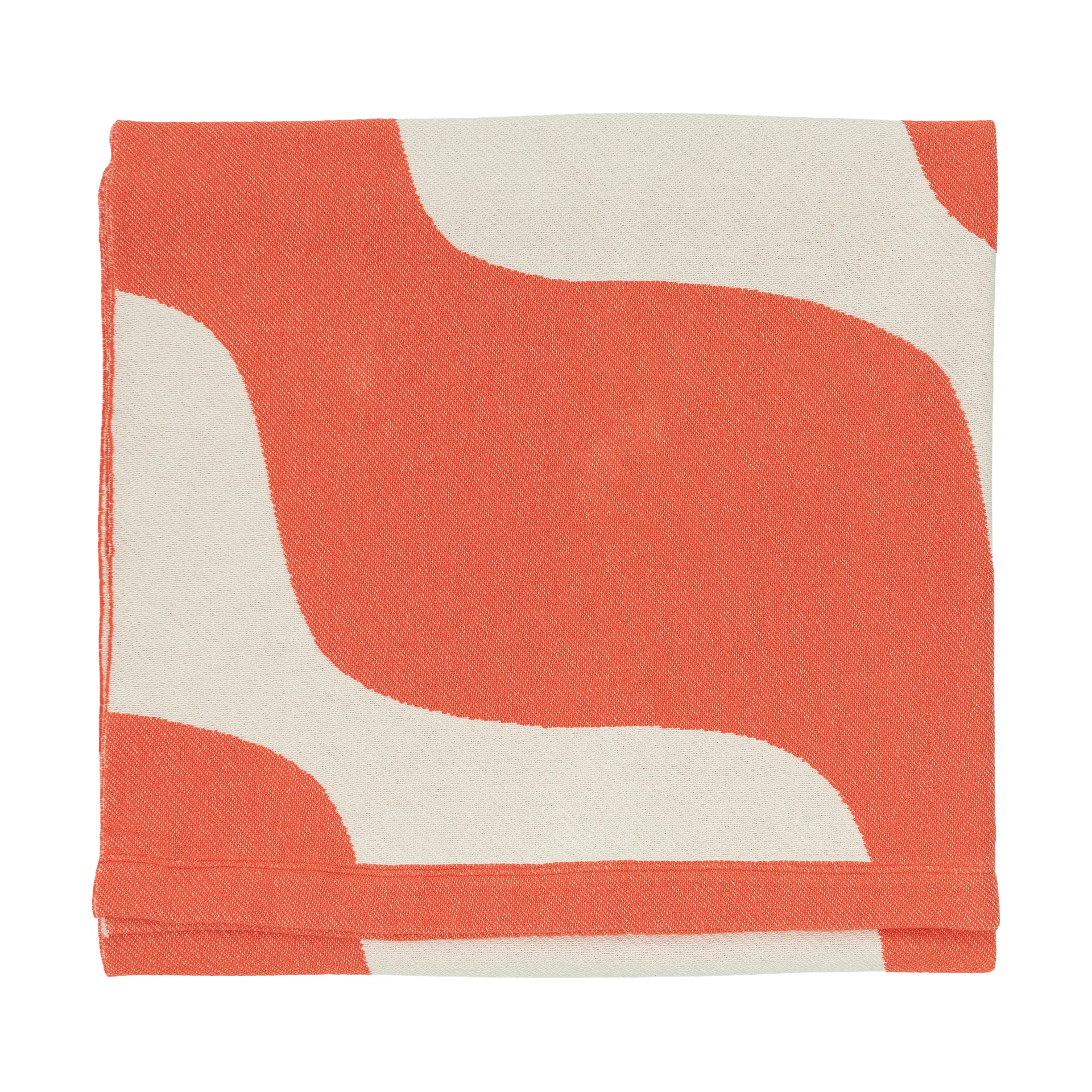 Unikko stof, Light blue-bomullssatin Marimekko