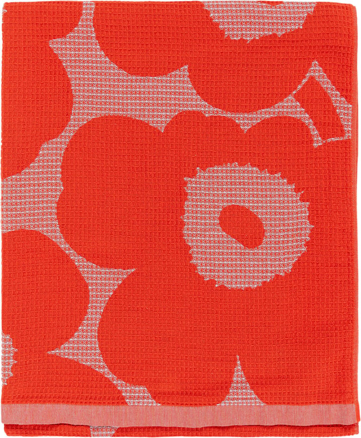 Unikko strandhanddoek 96,5x180 cm - L. blue-orange - Marimekko