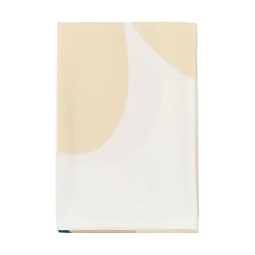 Unikko tafelkleed - White-hay-sand-emerald - Marimekko