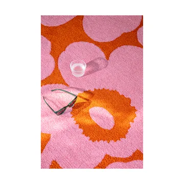 Unikko vloerkleed outdoor - Pink-orange, 200x280 cm - Marimekko
