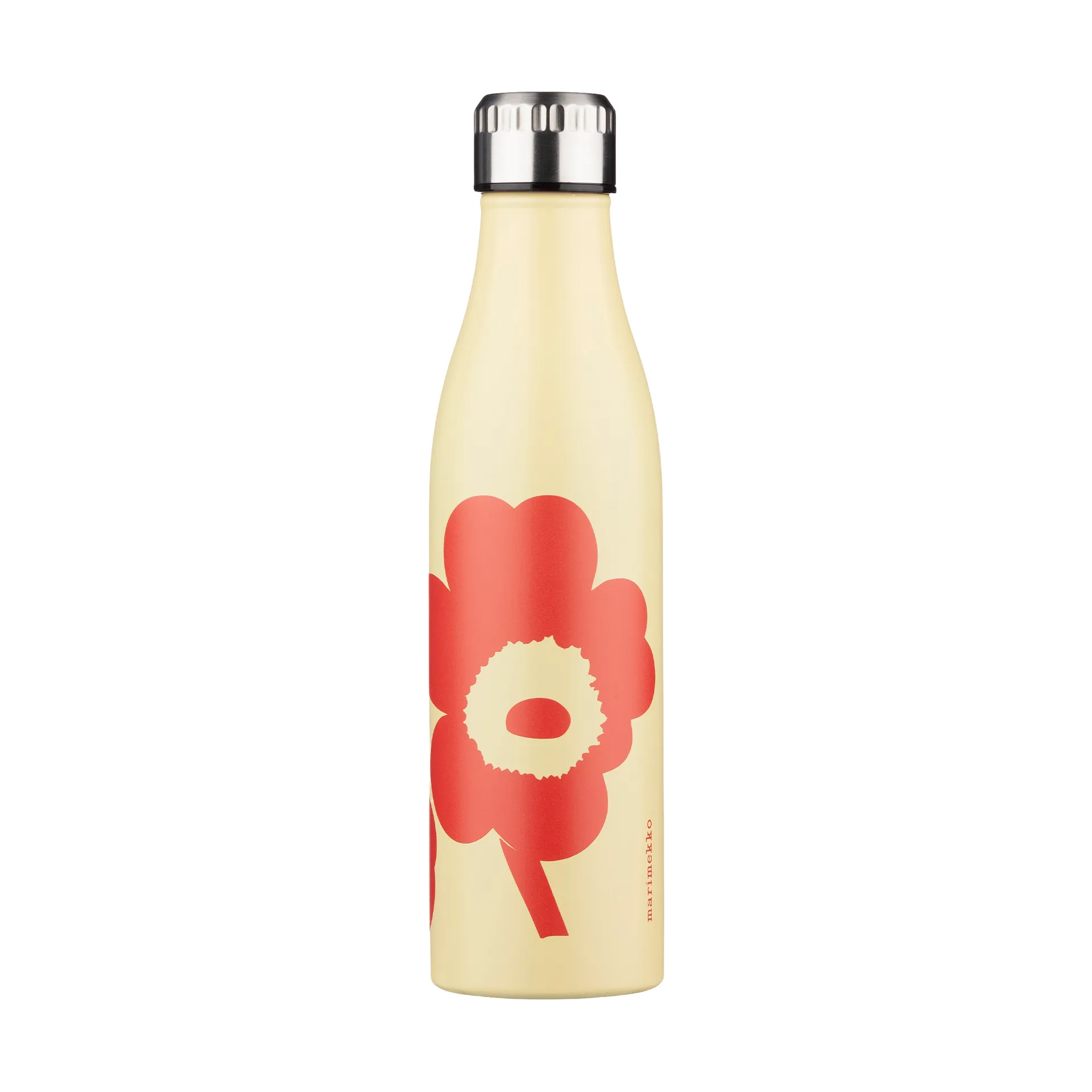 Unikko waterfles, Sand-orange red, 0,5 L Marimekko
