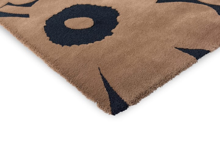 Unikko wollen vloerkleed, Beige, 250x350 cm Marimekko