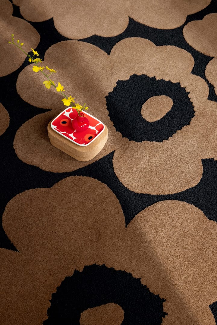 Unikko wollen vloerkleed, Beige, 250x350 cm Marimekko