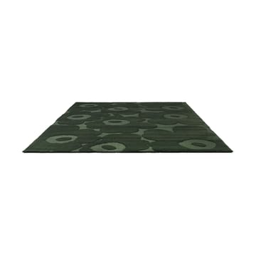 Unikko wollen vloerkleed - Dark Green, 140x200 cm - Marimekko