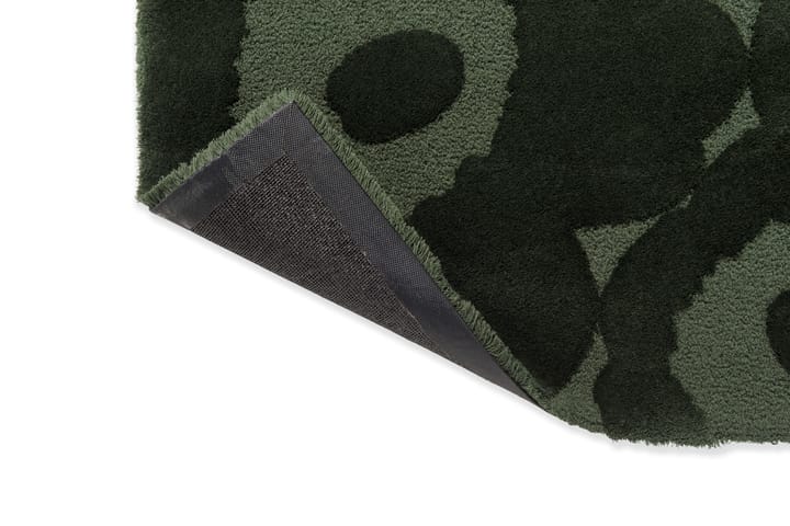 Unikko wollen vloerkleed, Dark Green, 140x200 cm Marimekko