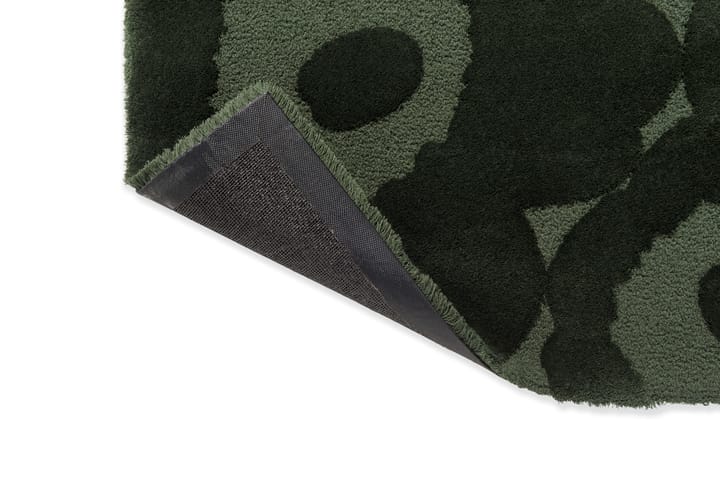 Unikko wollen vloerkleed - Dark Green, 140x200 cm - Marimekko