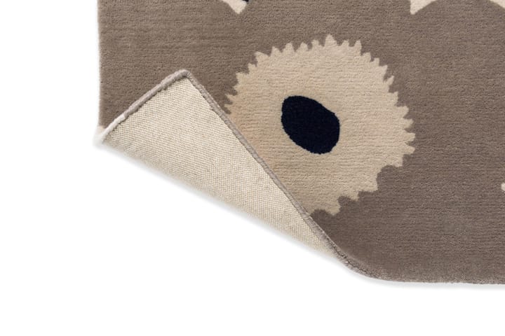 Unikko wollen vloerkleed, Greige, 250x350 cm Marimekko