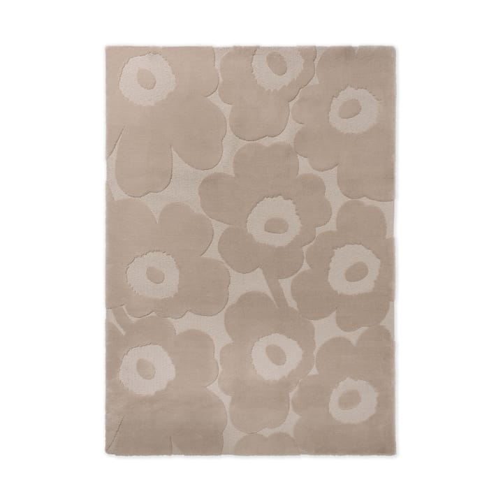 Unikko wollen vloerkleed - Light Beige, 140x200 cm - Marimekko