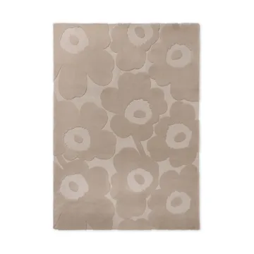 Unikko wollen vloerkleed - Light Beige, 250x350 cm - Marimekko