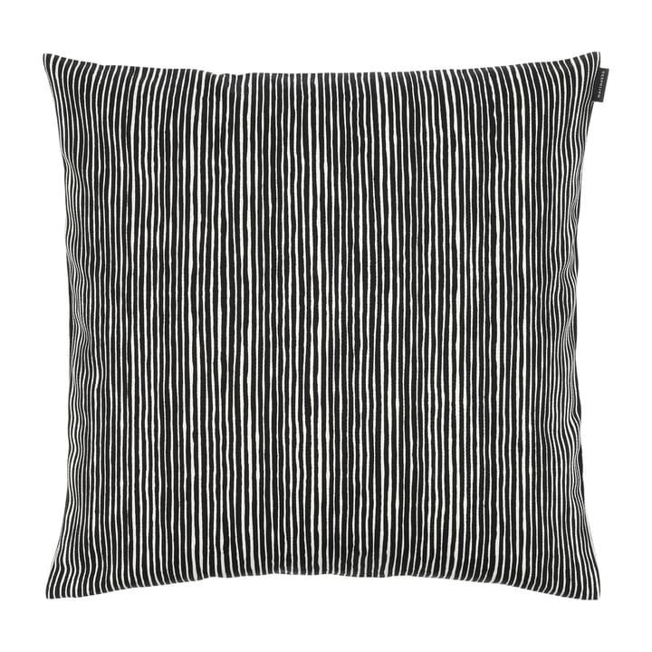 Varvunraita kussenhoes - zwart-wit - Marimekko