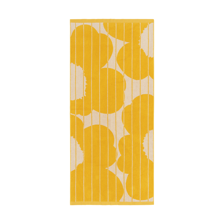 Vesi Unikko badhanddoek 70x150 cm, Spring yellow-ecru Marimekko