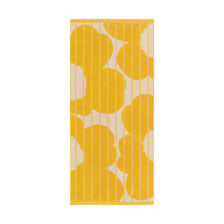 Vesi Unikko badhanddoek 70x150 cm - Spring yellow-ecru - Marimekko